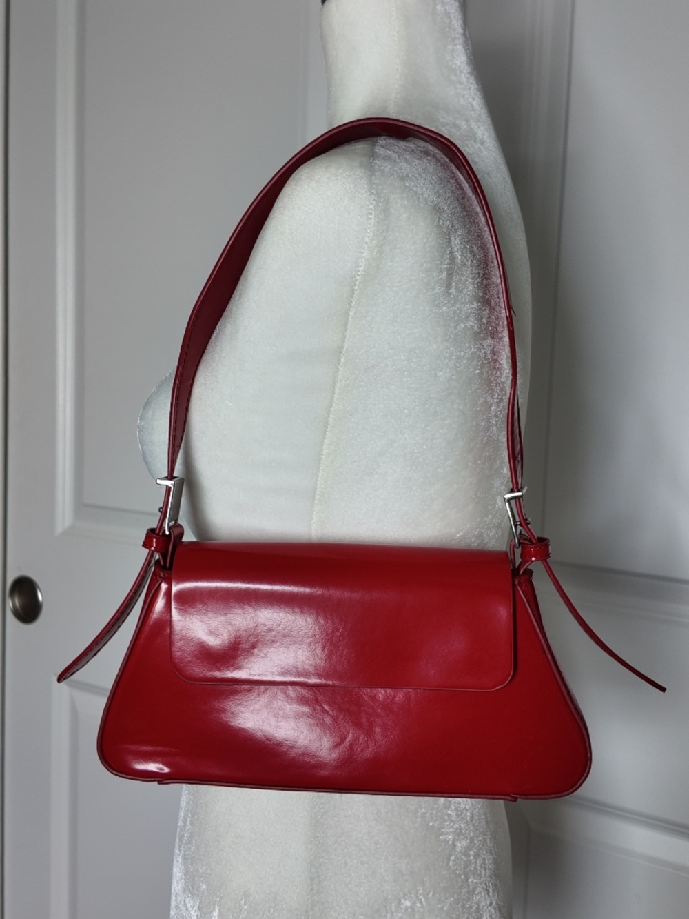 Zara Red Shoulder Bag